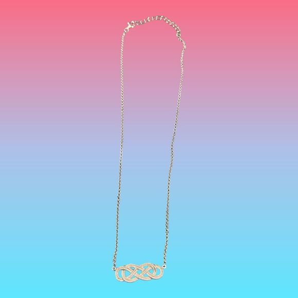 CELTIC KNOT STERLING SILVER 925 NECKLACE - Picture 3 of 6